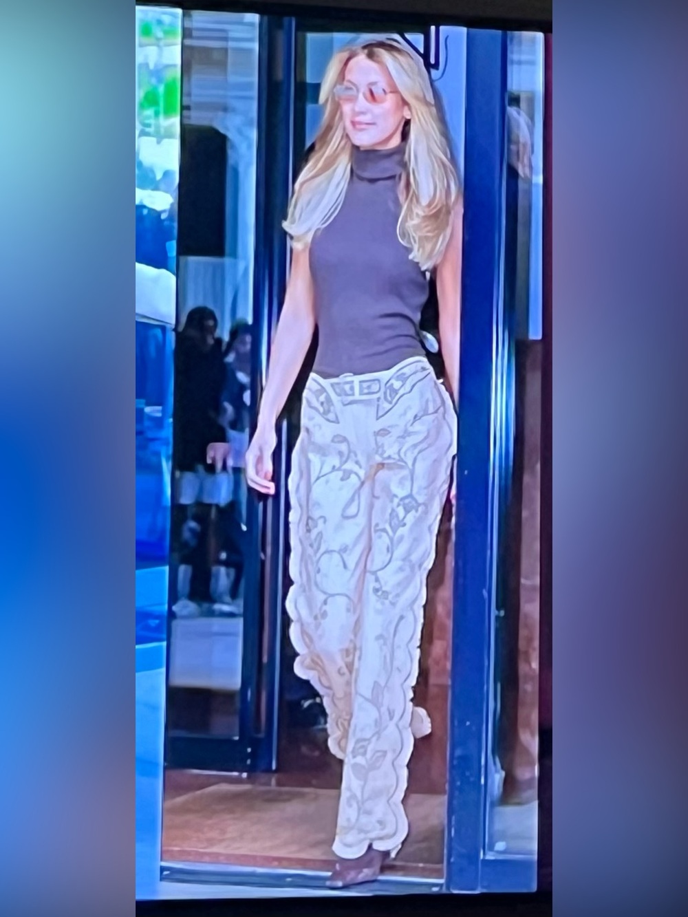 🥰2for1price RL purplelabel unique Light cream blue 400 WomenJeans madeinItaly